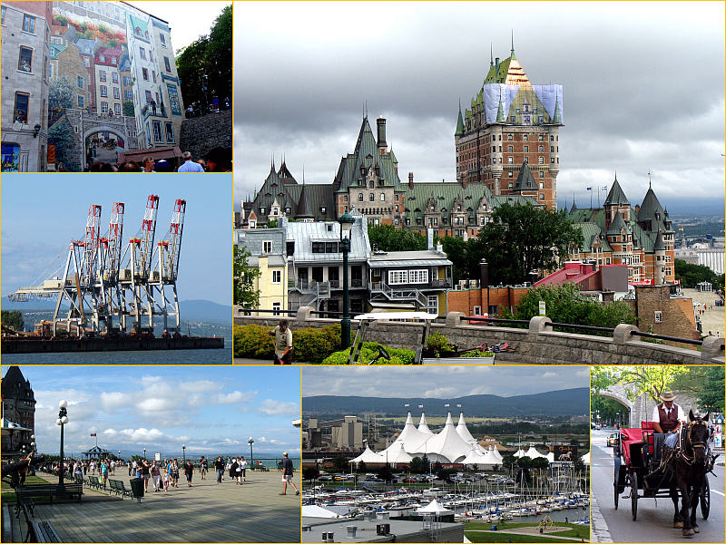 Scenes of Old Town Quebec